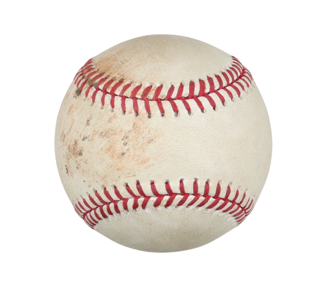 Albert Pujols Game Used Baseball - Foul Ball - 9/25/19 - MLB COA